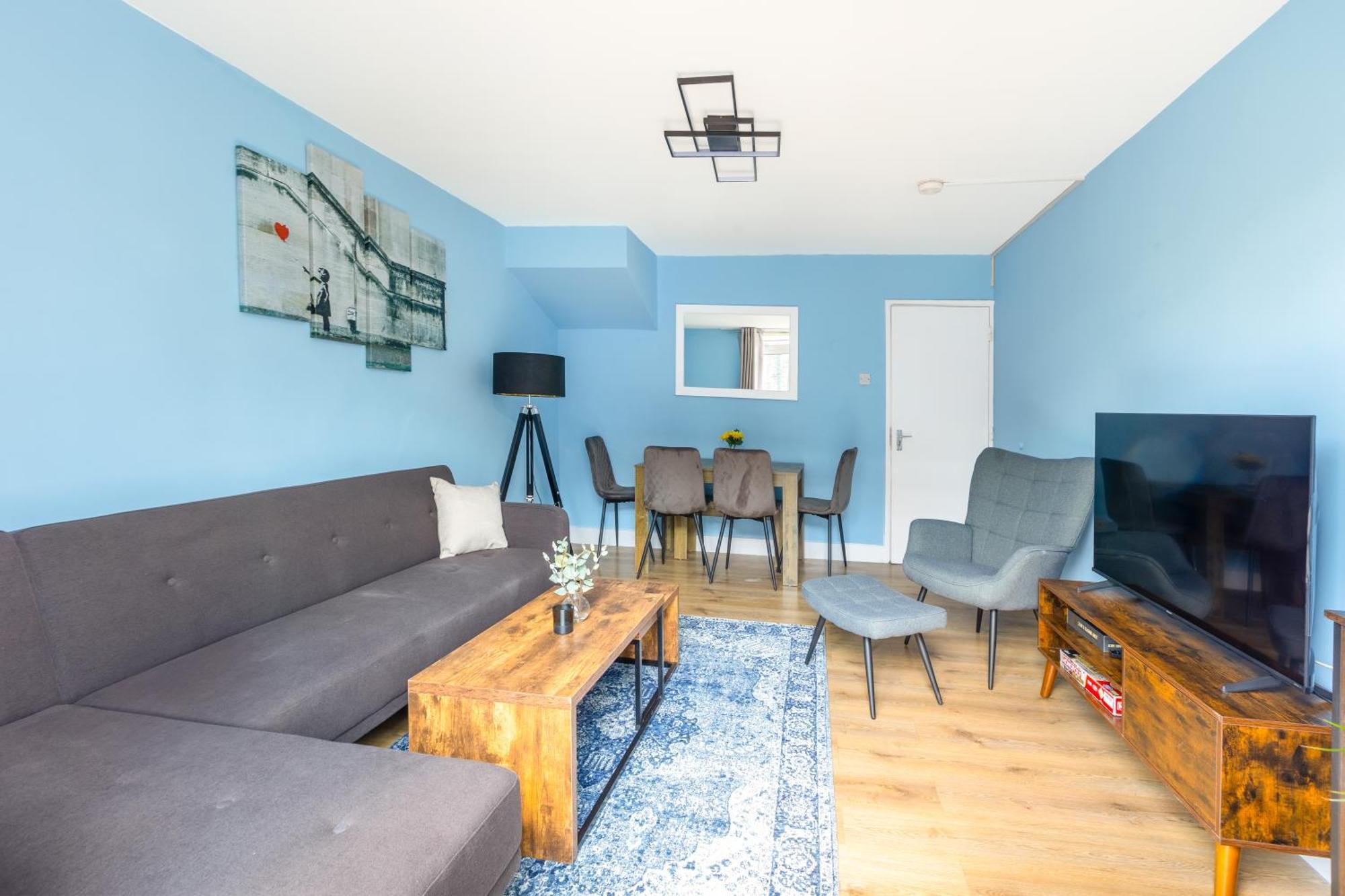 Magnificent 3Br Apt With Balcony Londyn Zewnętrze zdjęcie